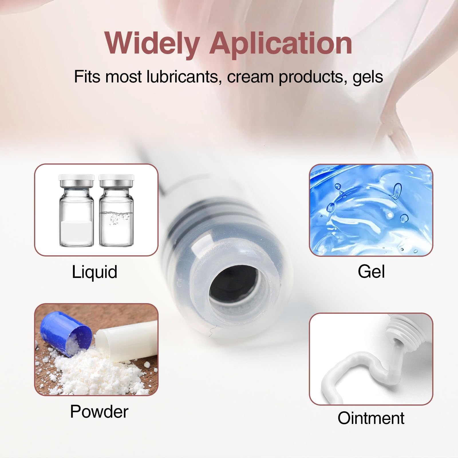 Amazon.com: 40 Pack Disposable Vaginal Cream Applicators, Lube Injector  Syringes, Fits Preseed, Suppository, Lub-RIC-Ants, Premarin, Gels,  Lubricants, Feminine Care Applicator