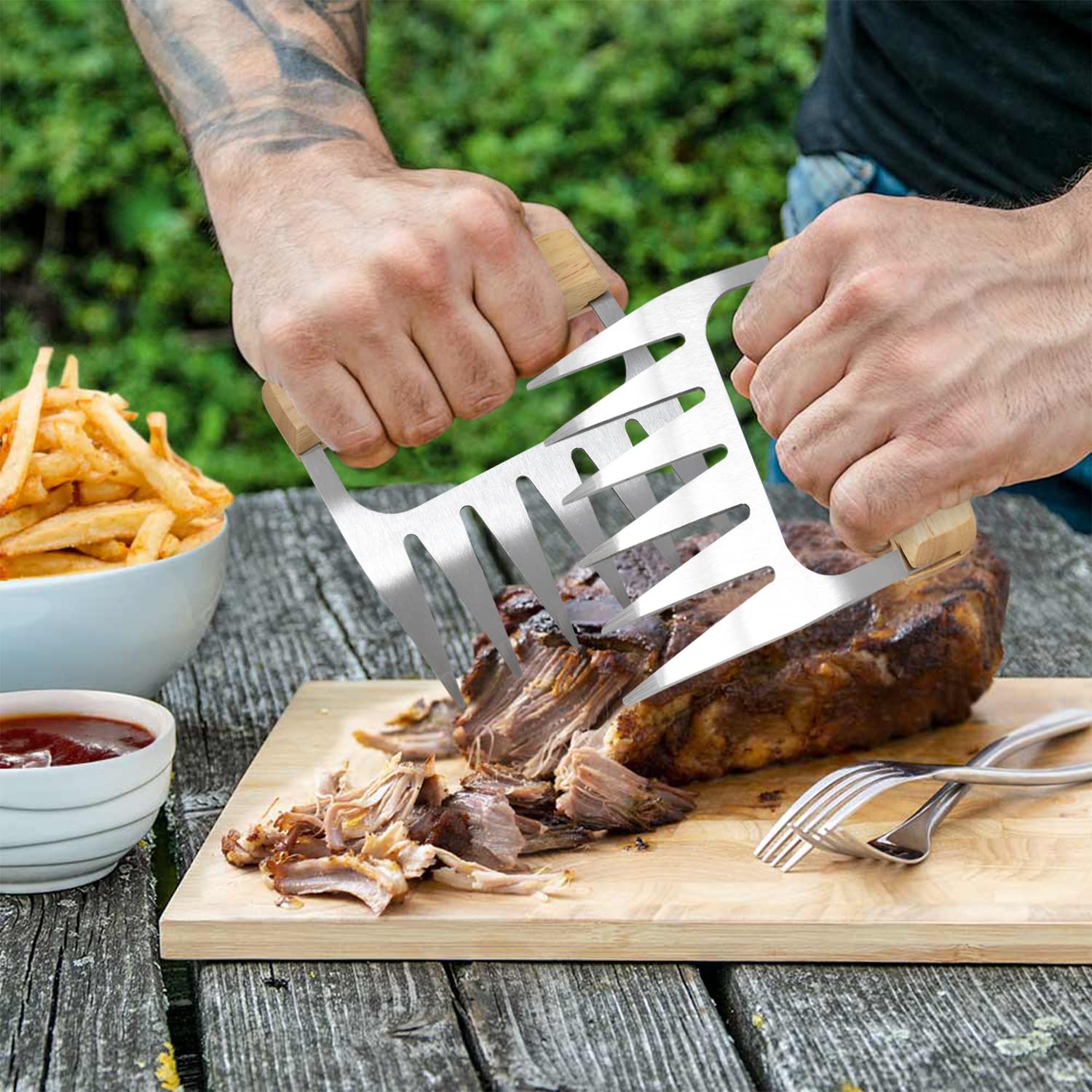 Joeji's Kitchen Set di Artigli Pulled Pork da ﻿Forchette per Pulled Pork da Artigli per Carne