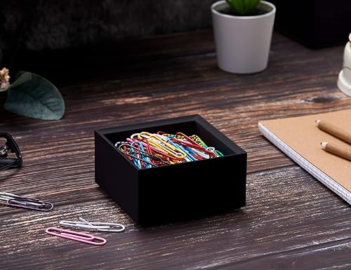 Miniatura 3 de Bostitch Office Konnect Paquete de Organizador de Escritorio con Bandeja de Accesorios y Vaso de Almacenamiento, Se Apila para Almacenamiento de