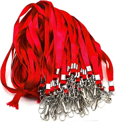 Miniatura 20 de Cordones con soporte de identificación, insignias de nombre, impermeables, portatarjetas con cordón para el cuello, clip giratorio de gancho en J