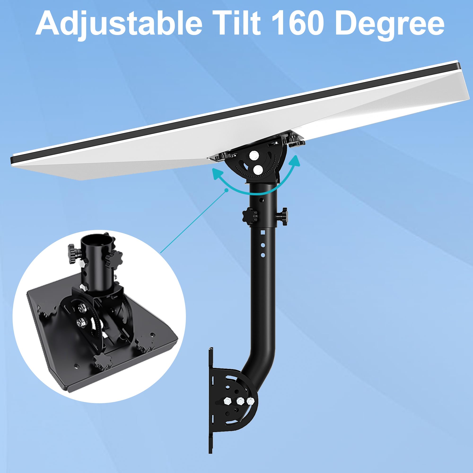 Starlink Standard Gen 3/4/4X Support mural, inclinaison réglable