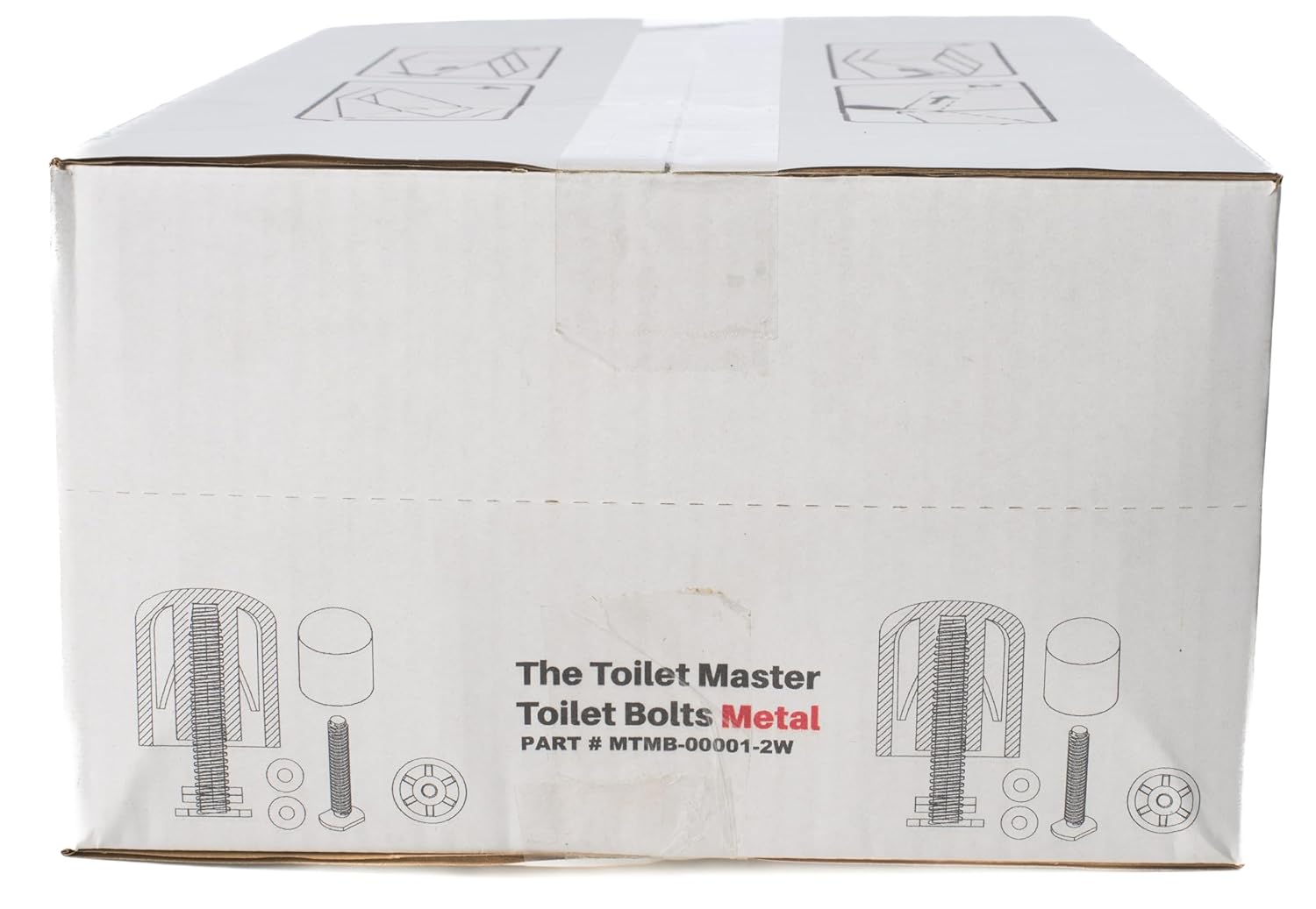 Metal Toilet Master Bolts Tool-Free Toilet Bolt and Cap System (24)