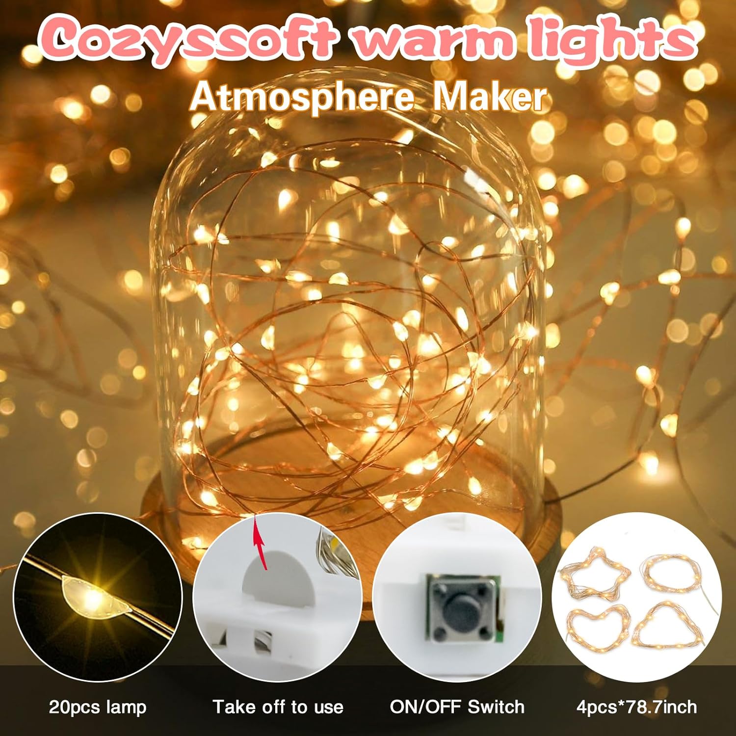 Light up numbers for party, 21st birthday decorations for her, number blocks 21, happy 21st birthday decorations, 21st birthday gifts for her, birthday decorations for women room decor - Image 3