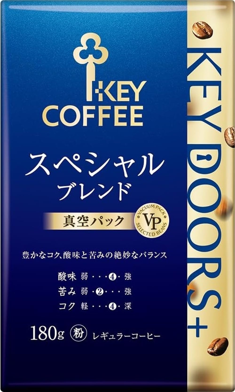 Amazon | キーコーヒー VP(真空パック) KEY DOORS+ スペシャルブレンド