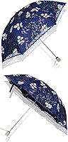Vista 43 de Honeystore Sombrilla bordada con flor 3D plegable UV con encaje clásico