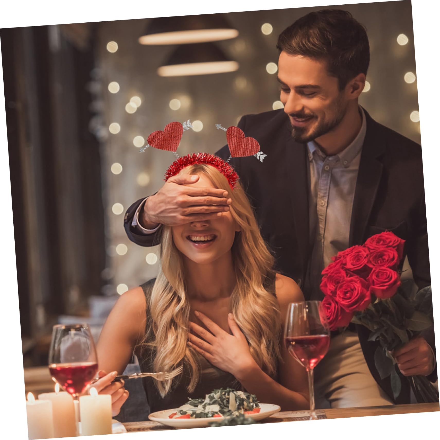 2 pezzi Cerchietti per Accessori Carini per Matrimonio e Feste Design e