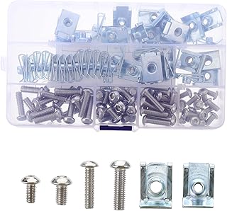 FAVOMOTO Porca De Mola De Folha Peças De Automóveis Porcas Placa De Proteção De Pára-Choque Braçadeira Painel Guarnição Retentor De Metal Acessórios Automotivos Porcas Tipo U Porca 65 Aço