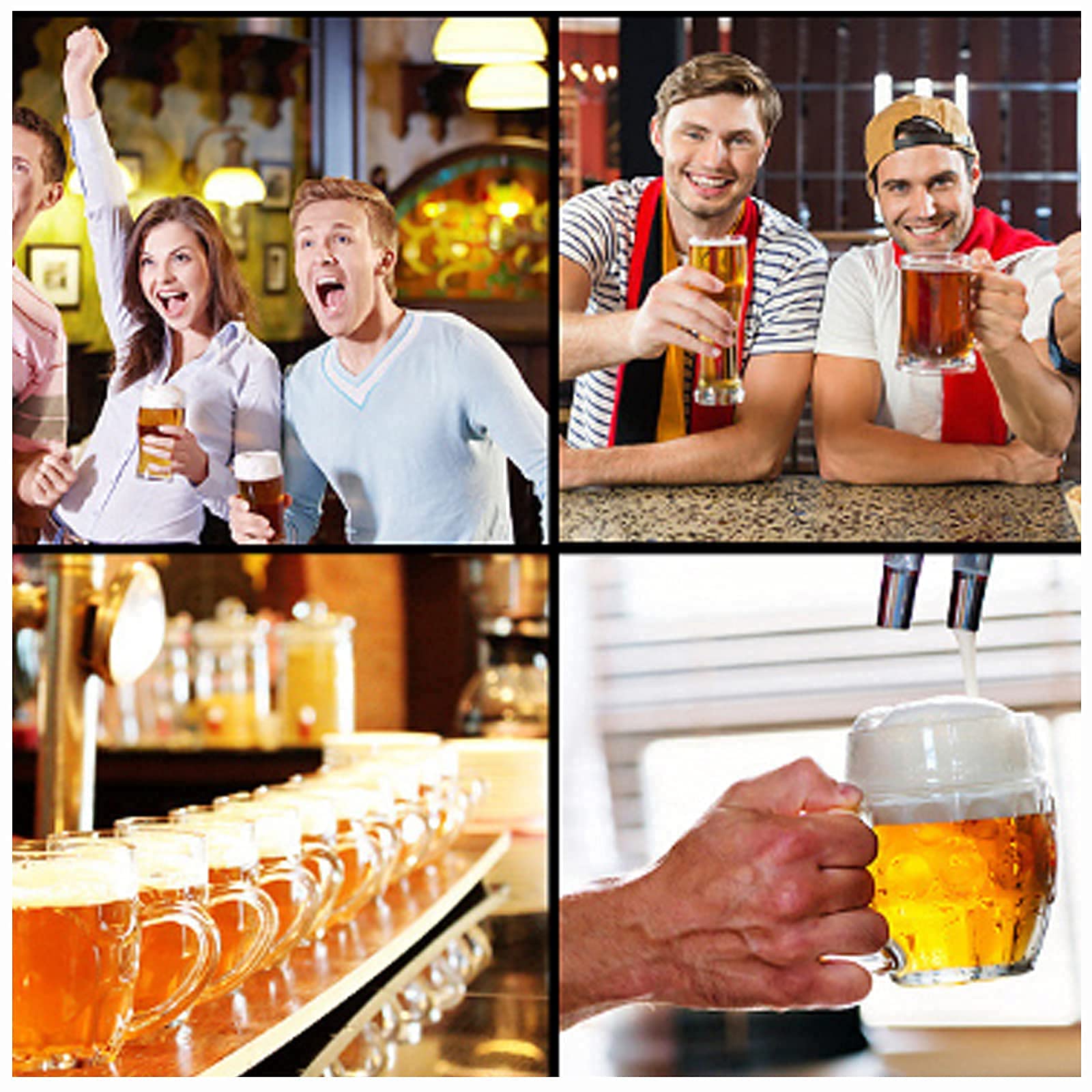 MU Bierturm, Bierfass Spender Draft Bierpumpe Mit Wasserhahn Für Partygetränke Bier Abgabe Von Ständer Party Gadgets,2,5L.