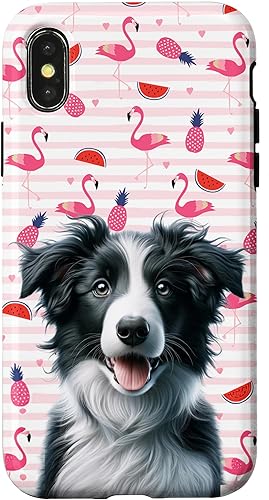 Miniatura 7 de iPhone SE (2020)  7  8 Border Collie Flamingo Pink Pineapple Red Watermelon Hearts Case