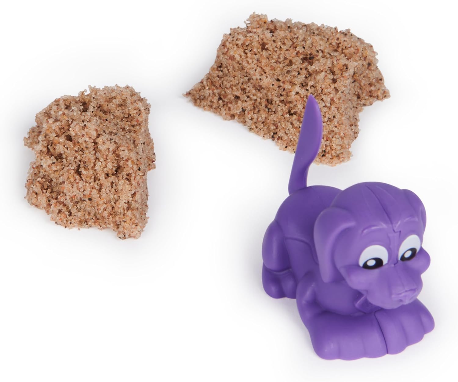 Kinetic Sand Dog House - with 170 g Magic Beach Sand, 1 Dog Figure and Accessories for Creative Indoor Sand Play Fun, for Children from 3 Years