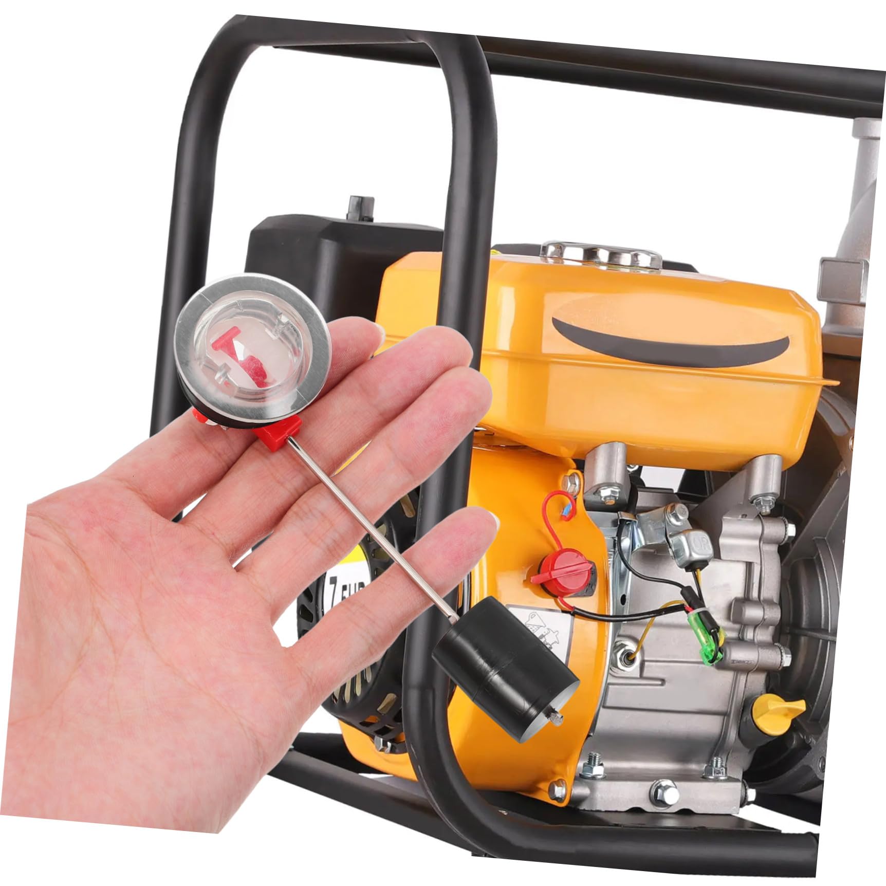 Kraftstoffanzeige Für Generator Öltank Mit Zylindrischem Schwimmerstab 2 Stück Ersatz Kraftstoffmessgerät Kompatibel Mit Et950 650 145 154 170 1Kw 2Kw