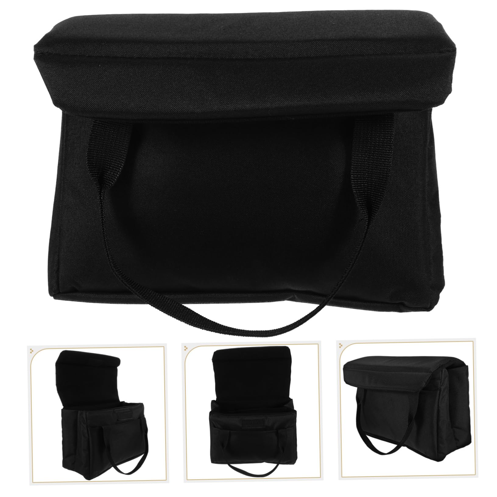 Artibetter Custodia Imbottita per Fotocamera Scomparti Regolabili Borsa Pieghevole in Poliestere per Attrezzatura Fotografica