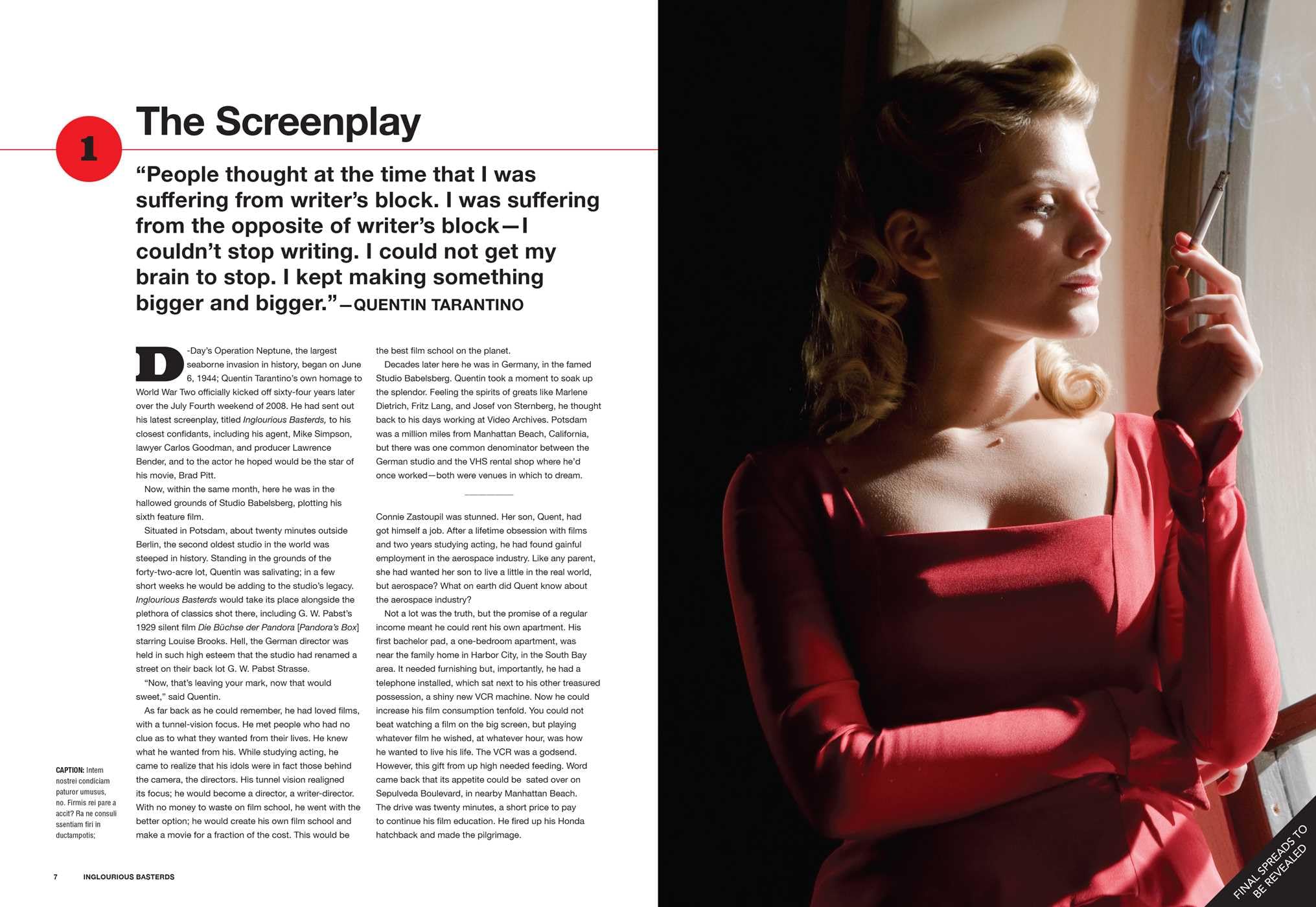 The Making of Quentin Tarantino's Inglourious Basterds
