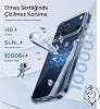 URUCHI Crystal Clear Şeffaf Kılıf, iPhone 17 Pro Max ile Uyumlu, Darbelere Dayanıklı Sert PC Arka Yüzey, Kaymaz Tutuş, Kamera Korumalı, İnce ve Hafif Tasarım, Sararma Karşıtı (Şeffaf)