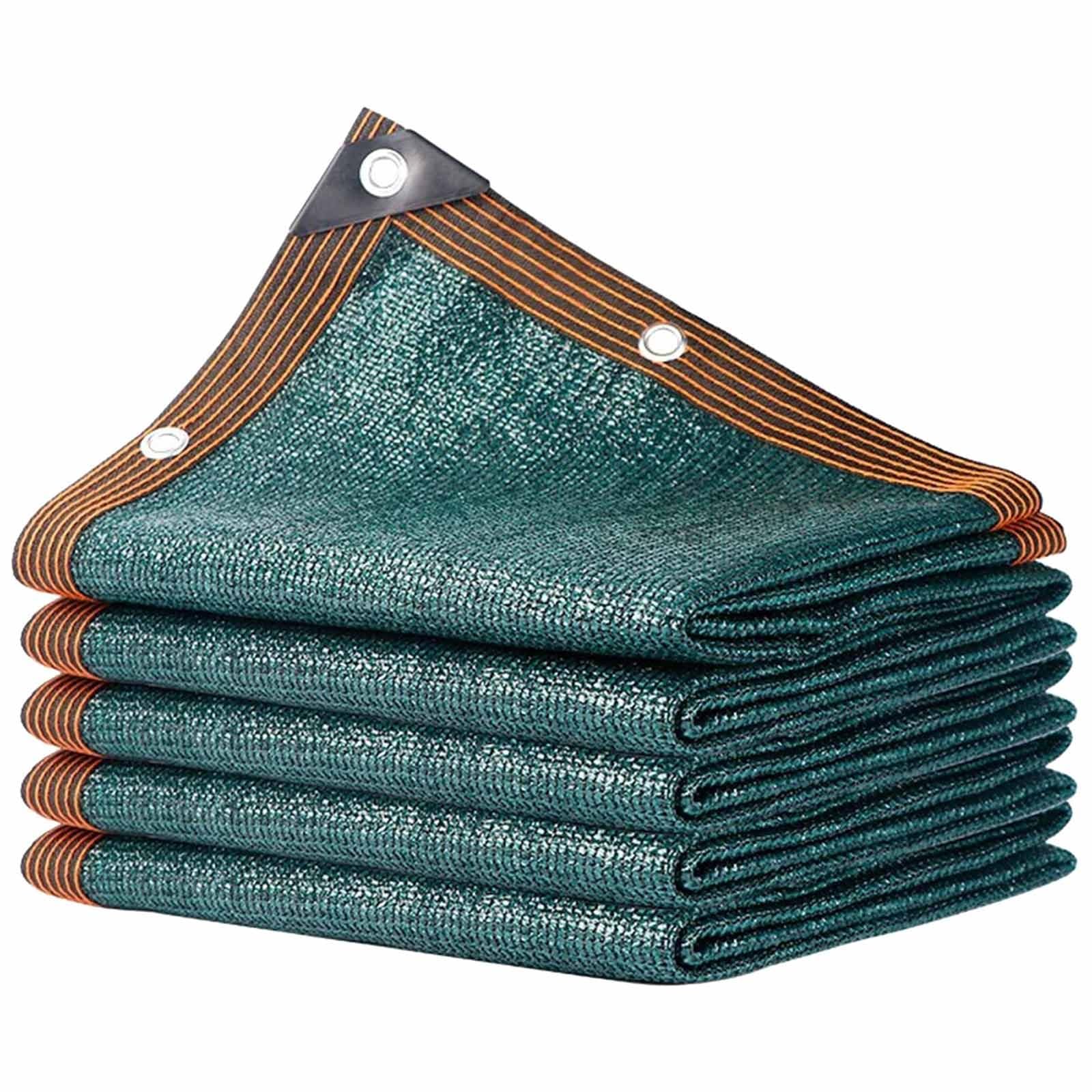 WQPMNYG Dark Green Shade NettingSun Protection Canopy for Garden Pergola & PatioAvailable in 2x2m 2x3m 3x5m 3x6m 4x5m 4x6mUVResistant Shade Cloth