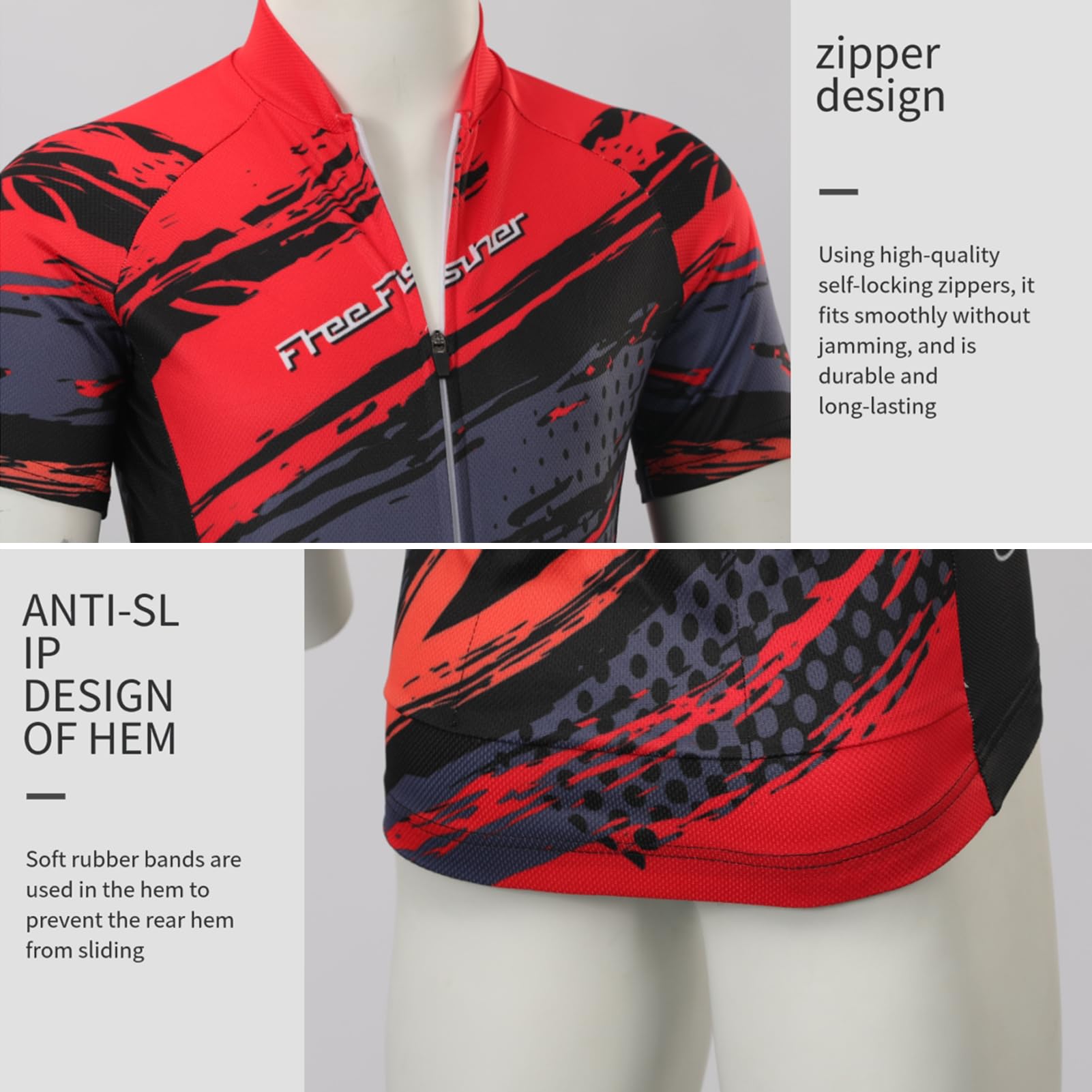 Kinder Jungen Fahrradtrikot Mädchen Schnelltrocknend Kurzarm Trikot & Kurze Radhose mit 3D Sitzpolster MTB Radsport