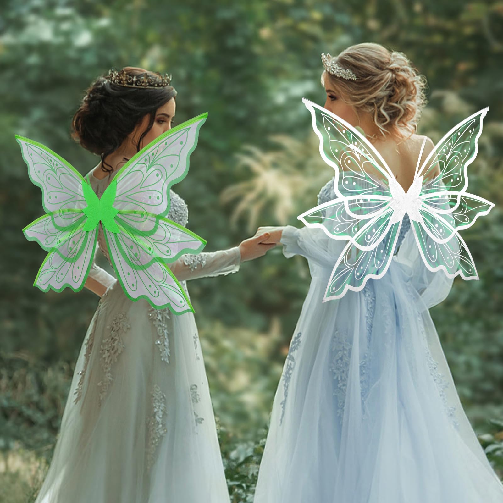 Ali Da Fata Con Bacchetta - Per Costume Carnevale Halloween E Feste - Foto 4