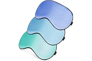 Super Soft Sleep Eye Mask - Perfect Darkness for Improved Sleep Quality