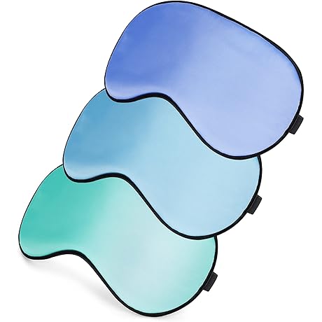 Super Soft Sleep Eye Mask - Perfect Darkness for Improved Sleep Quality