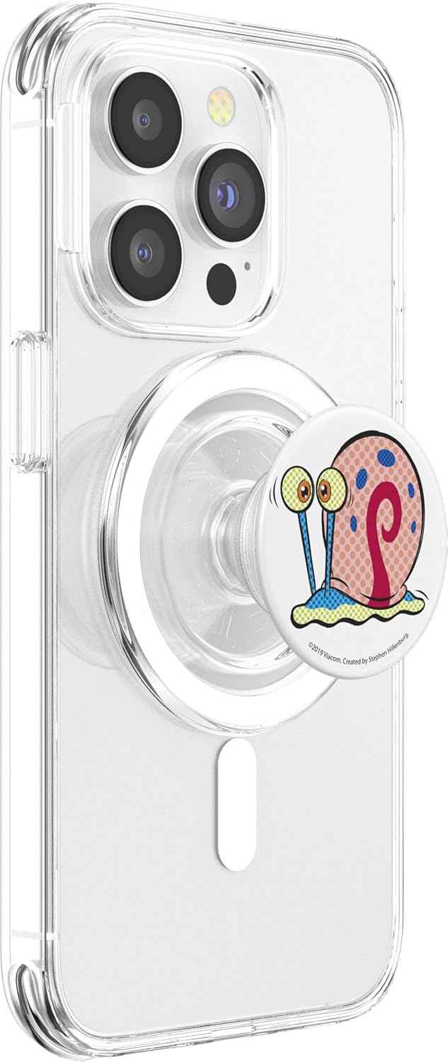 SpongeBob SquarePants Gary Comic Portrait PopSockets MagSafe PopGrip for iPhone