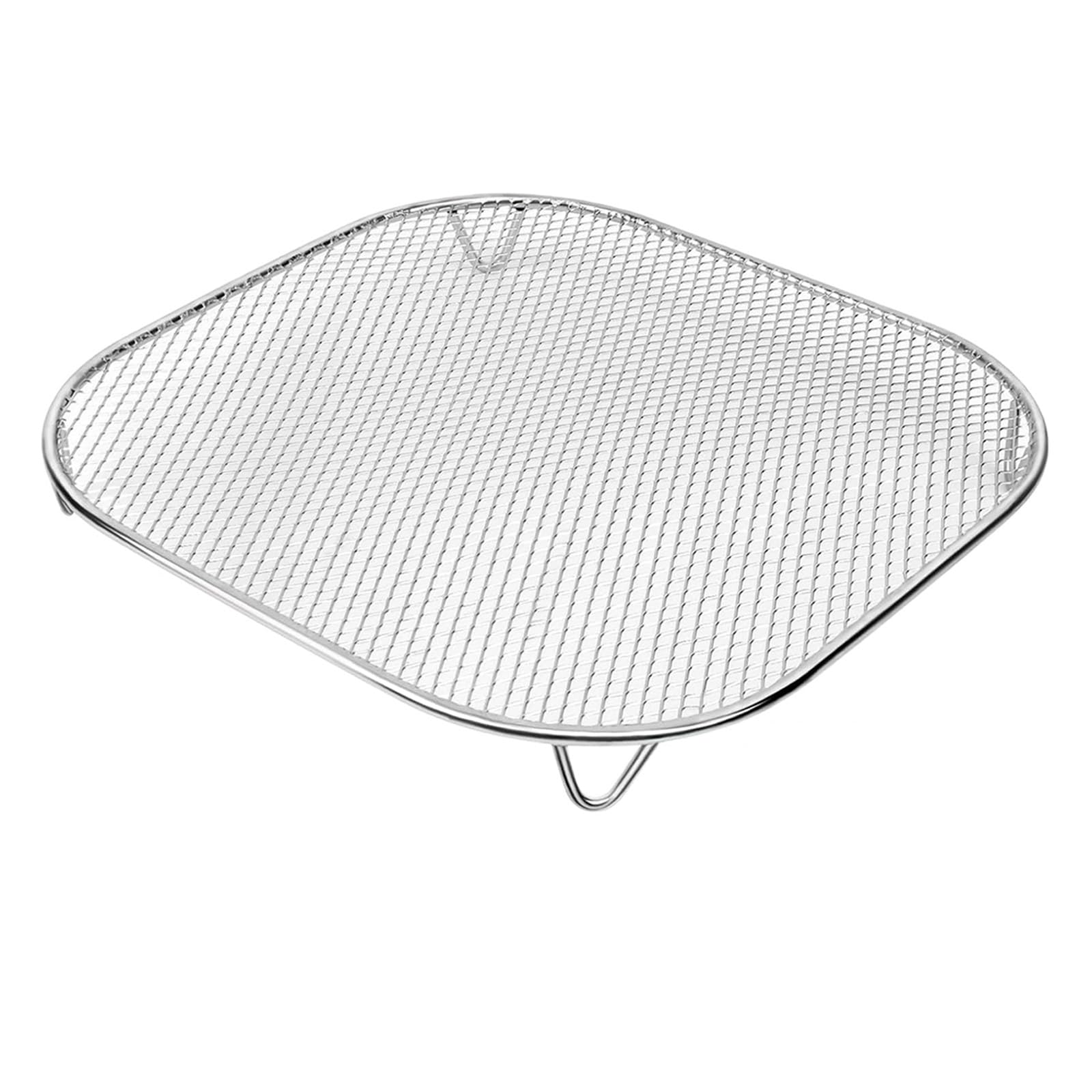 Zxfdsfdbnm Air Fryers Meshes Basket Rustproof Stainless Steel Texture Oil Strainer Screen Filter Suitable for Various Models Drops Tray for Air Cooker