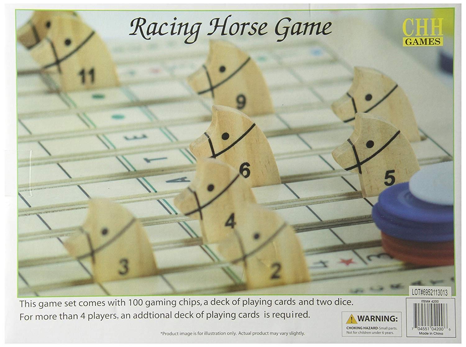 Amazon.com: CHH The Racing Horse Game : Toys & Games
