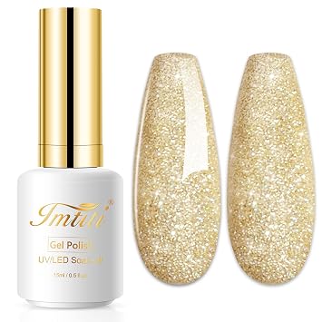 Imtiti Gel Nagellack Lavendelgrau – 0,5 Fl Oz (15 Ml) – UV/LED Aushärtbar, Für DIY Maniküre