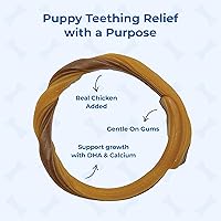 Vista 5 de N-Bone Puppy Teething Rings, Grain-Free Chicken Flavor, 6 ct