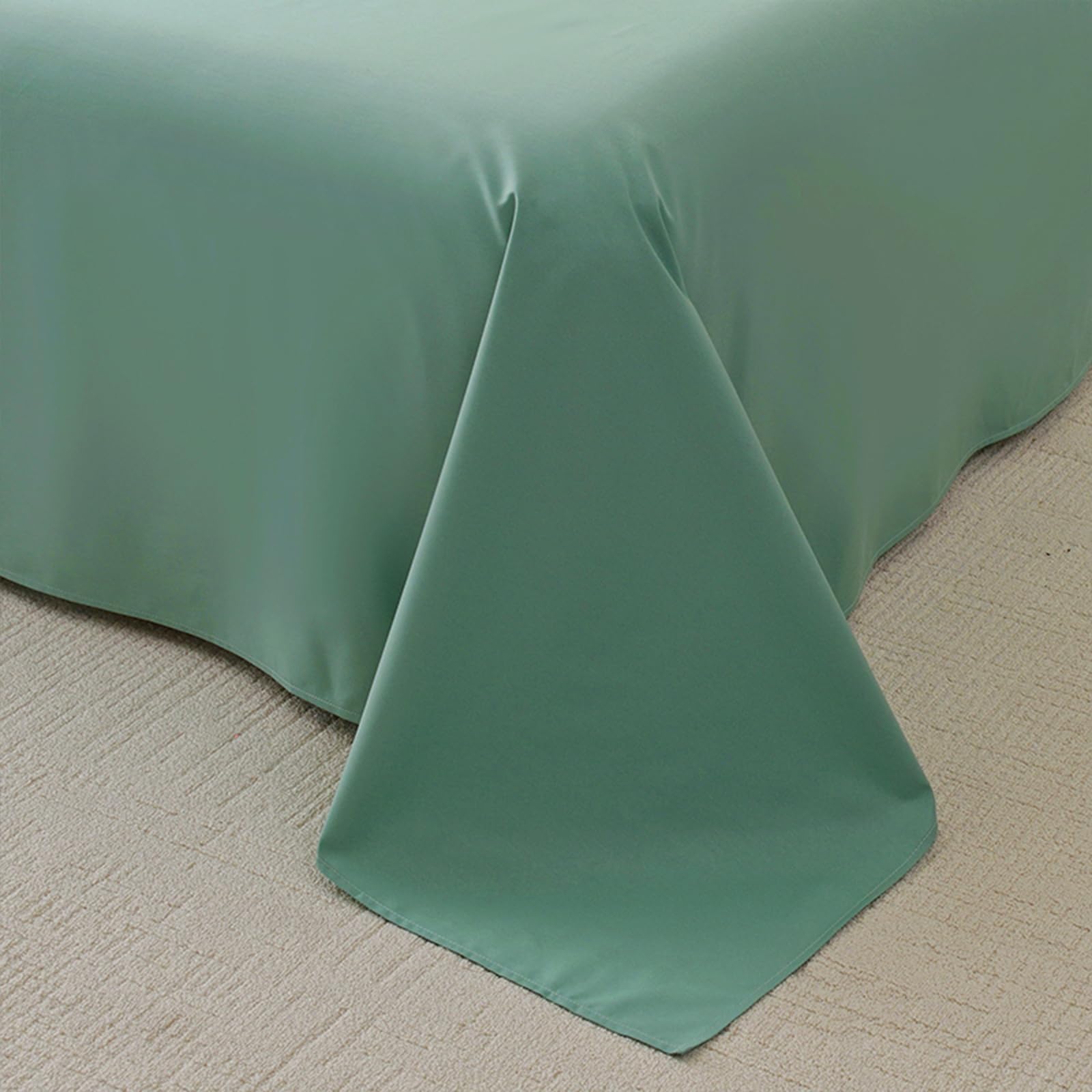 Bettlaken 230x250cm Grün Bettlaken für Doppelbetten