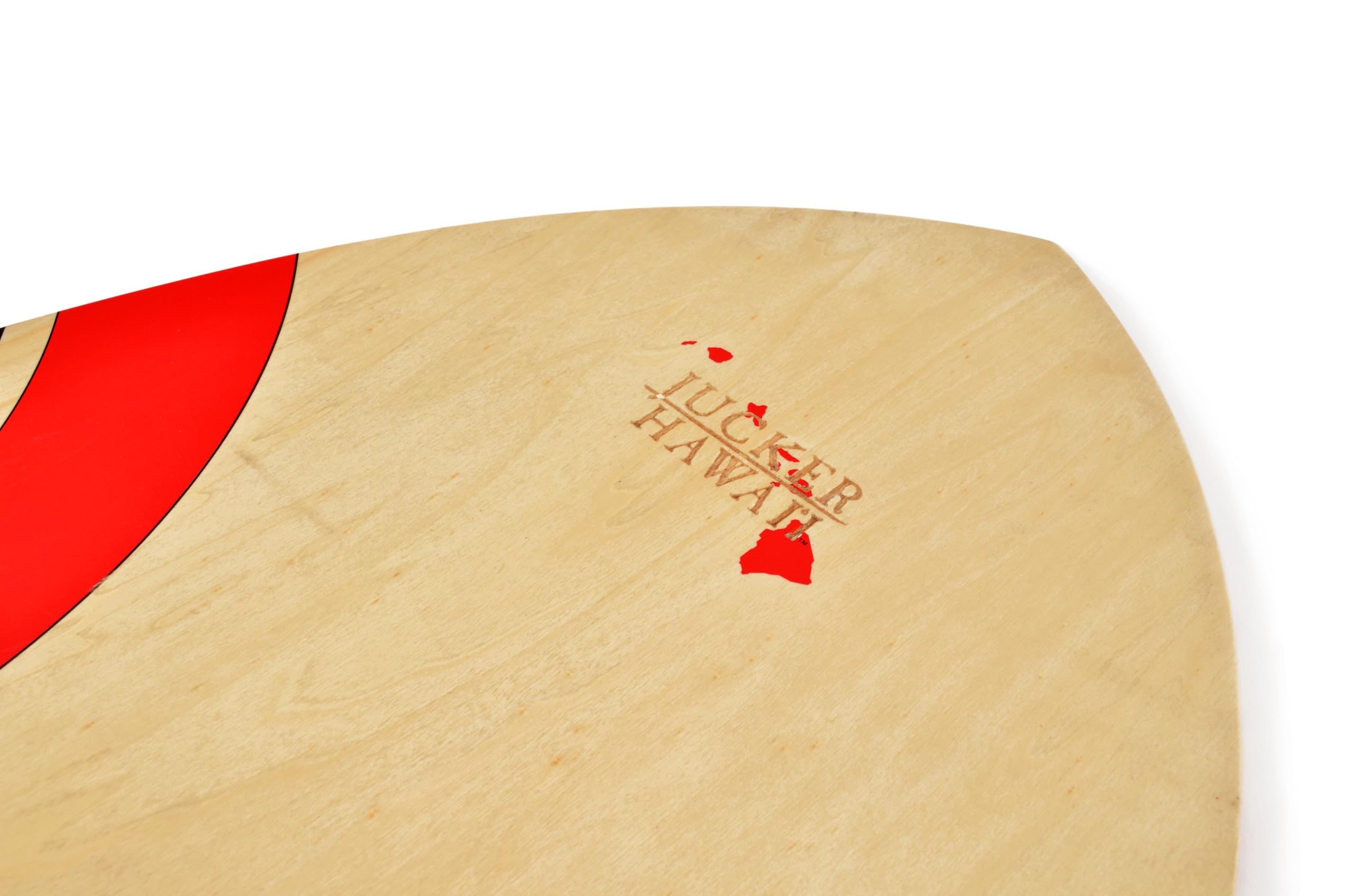 JUCKER HAWAII Skimboard PUNA | 5 Lagen Pappelholz, 97,5 x 52 x 0,7 cm, 40-90 kg Gewichtsklasse, Beidseitiges Design