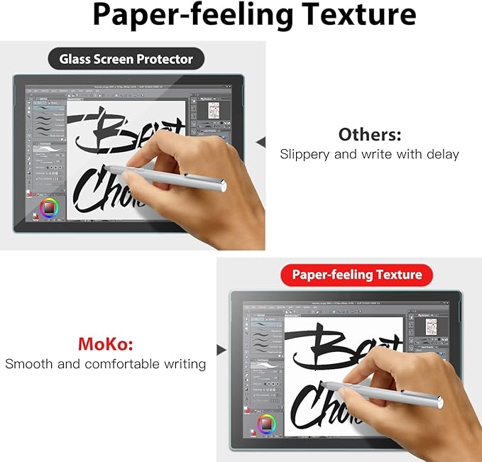 Protector de Pantalla MoKo Paper-Like para Microsoft Surface Go (10 Pulgadas) - Antirreflejo miniatura 4