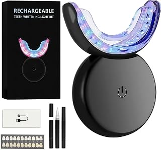 Wellawhite Teeth Whitening Kit LED, Schwarz