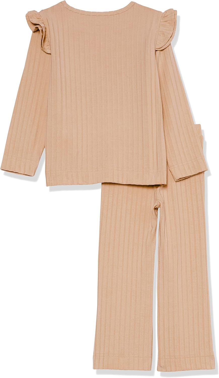 Amazon Essentials Girls and Toddlers' Wide-Rib Outfit Set, Pack of 2 - Image 2