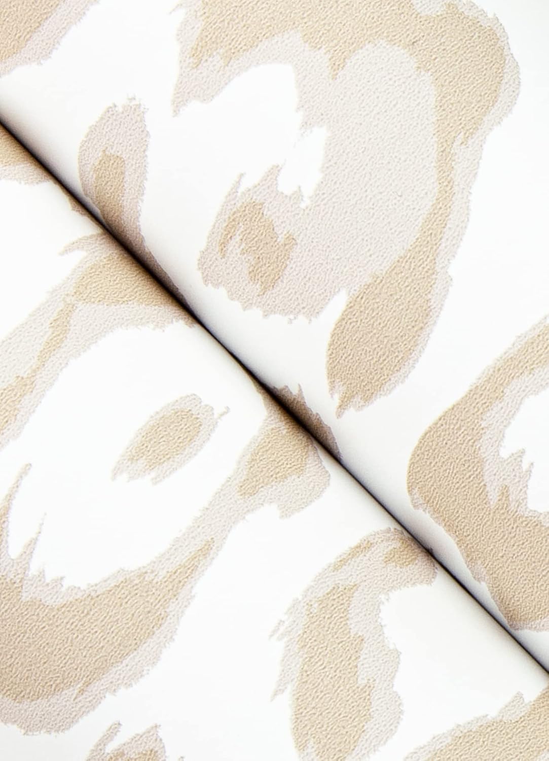 Rachel Zoe Taupe Marlowe Peel & Stick Wallpaper, Brown
