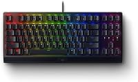 Razer BlackWidow V3 TKL Gaming Keyboard: Silent Yellow Switches, Chroma RGB, Compact TKL, Macros & Snap Tap