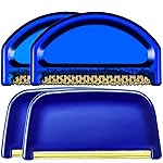 Boao 4 Pieces Sweater Combs to Remove Pilling Sweater Defuzzer Multi-Fabric Shaver and Cashmere Comb Wool Pilling Remover Pills, Fuzz from Clothes(Retro Luxury)