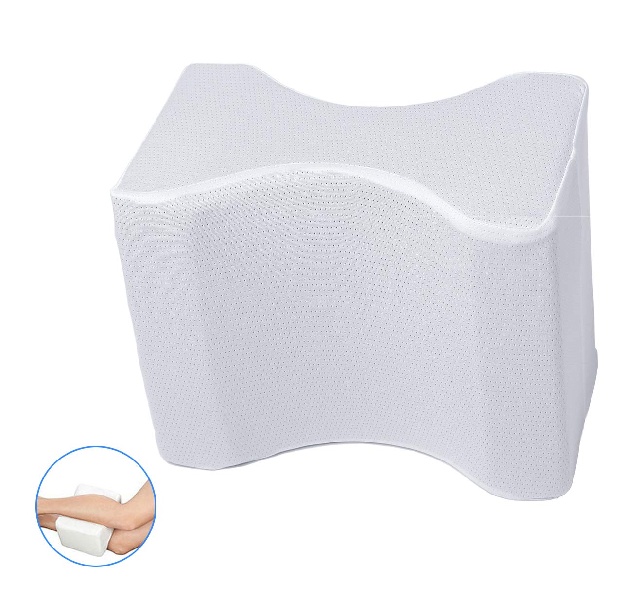 Buy MadeMore Memory Foam Cooling Knee Pillow Helps Side ers Align Spine