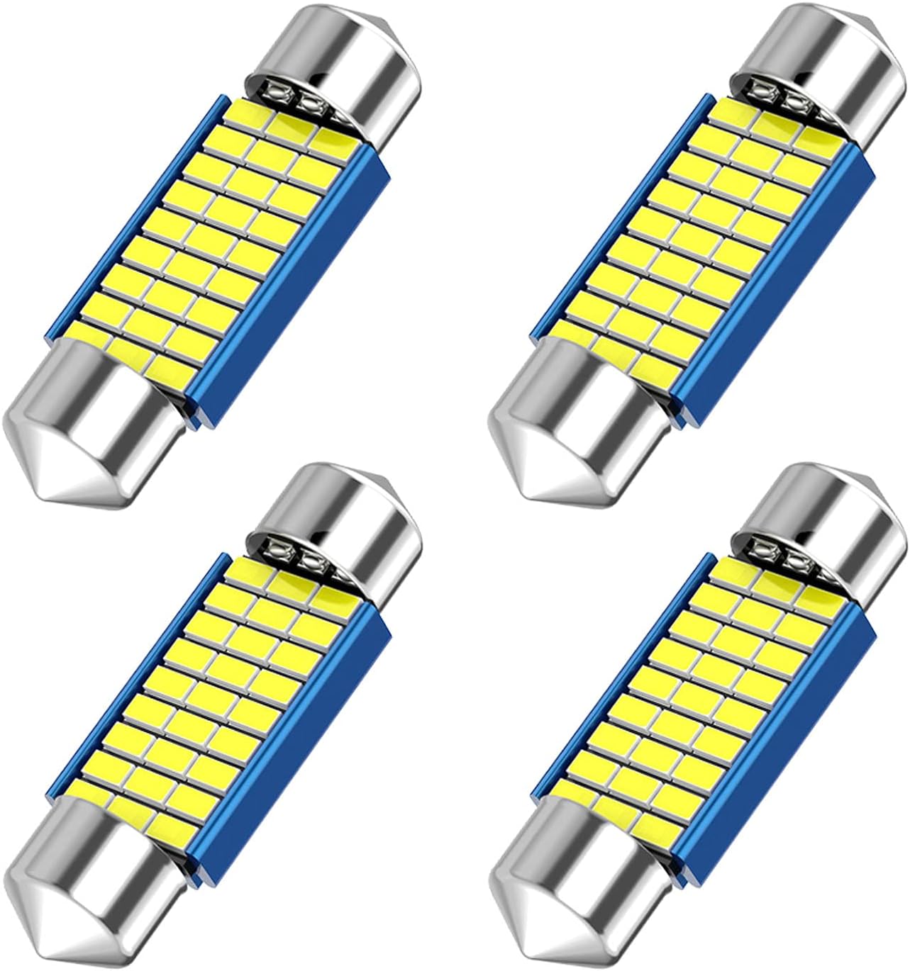 CATOWDJ 36mm 6418 Led Car Bulbs, Canbus Error Free 1.42