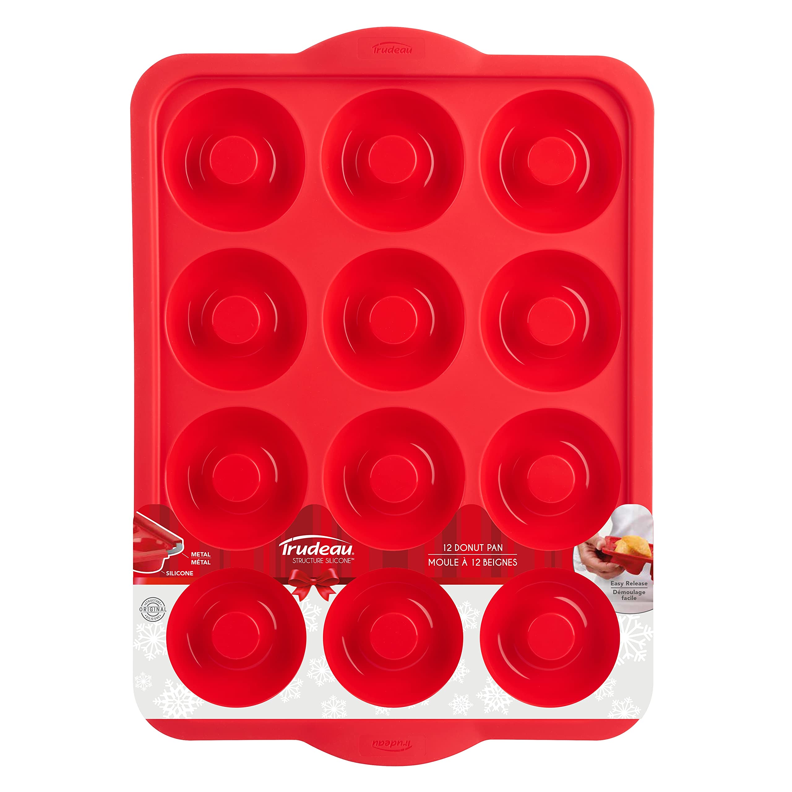 Trudeau Silicone Donut Pan Red 12 Cavity Desertcart Seychelles