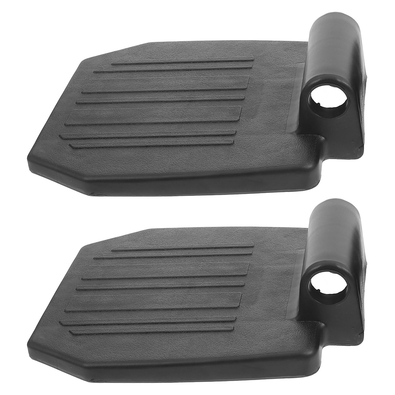 2 pezzi Poggiapiedi per Sedia Rotelle Pedana Elevabile Ergonomica e Resistente con Supporto Rinforzato Ricambio Pratico per Anziani e Disabili