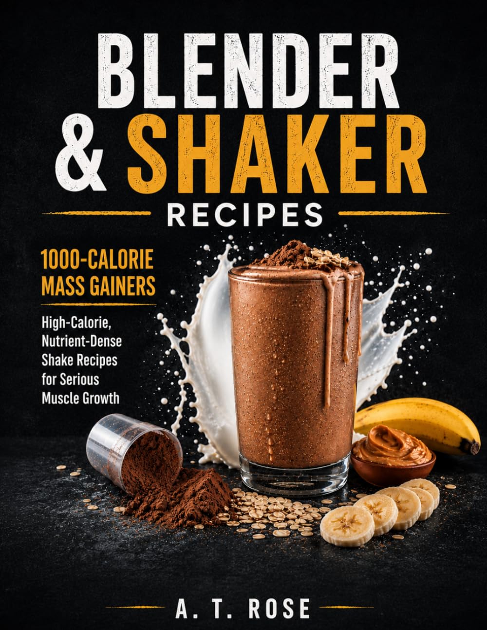 Blender & Shaker Recipes: 1000-Calorie Mass Gainers, High-Calorie, Nutrient-Dense Shake Recipes for Serious Muscle Growth