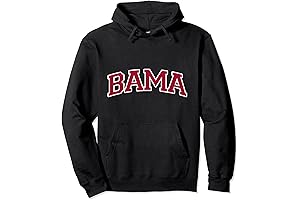 Bama - Alabama Gifts AL State Graphic Pullover Hoodie for Men