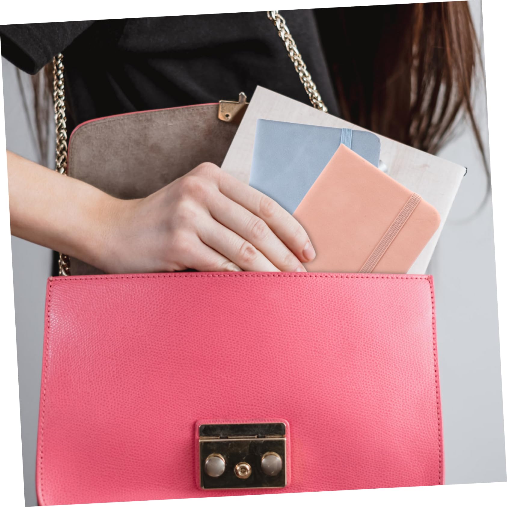 Homoyoyo 8 Pcs Carnet de Poche Mini A7 Bloc-notes Lignés 100 Pages Chacun Pratique pour L'école Voyage et Bureau