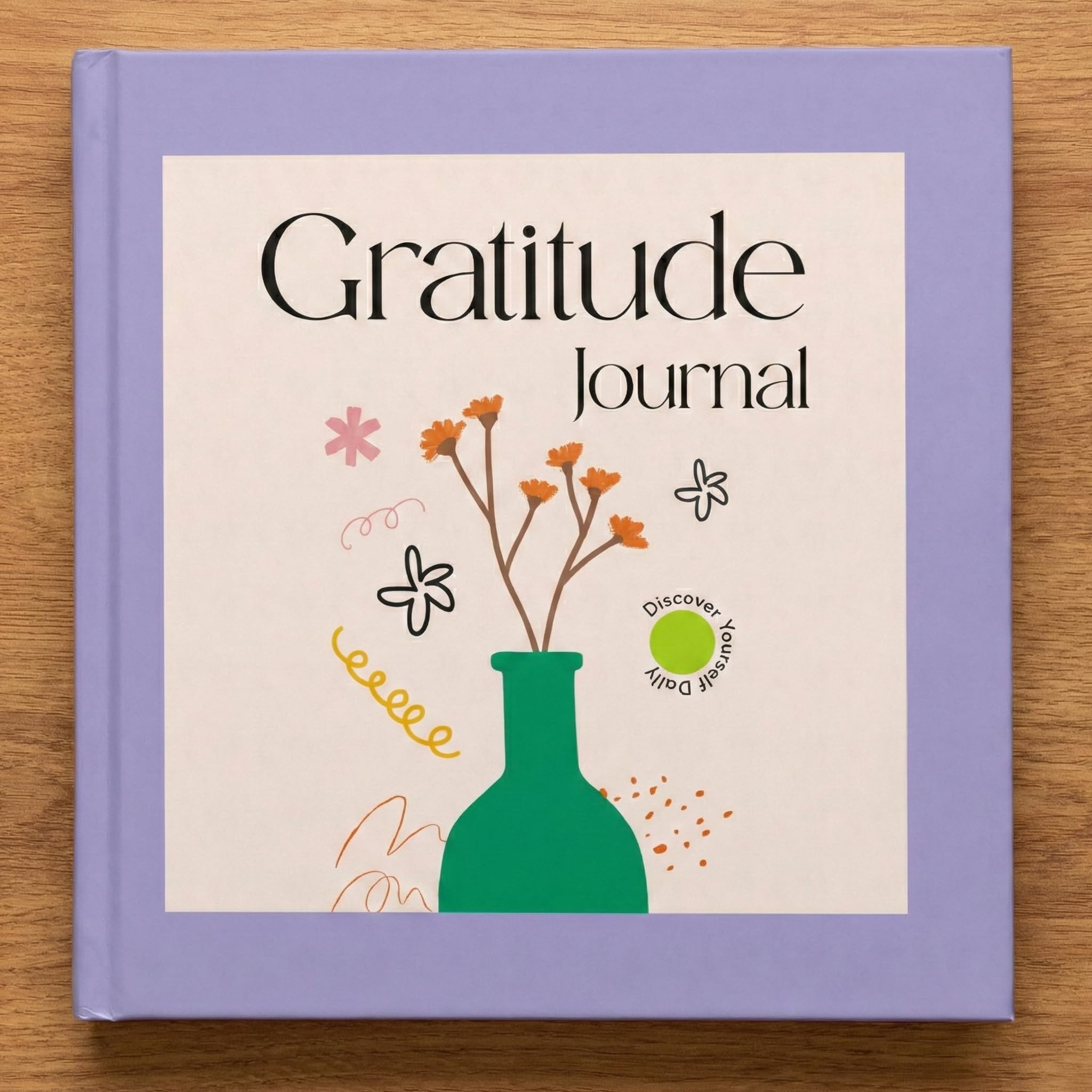 Daily 5 Minute Gratitude Journal – Self-Love, Positivity, Wellness & Mindfulness Journal for Teens & Adults | 100 Gsm | Size - 19 x 19 cm-image-20