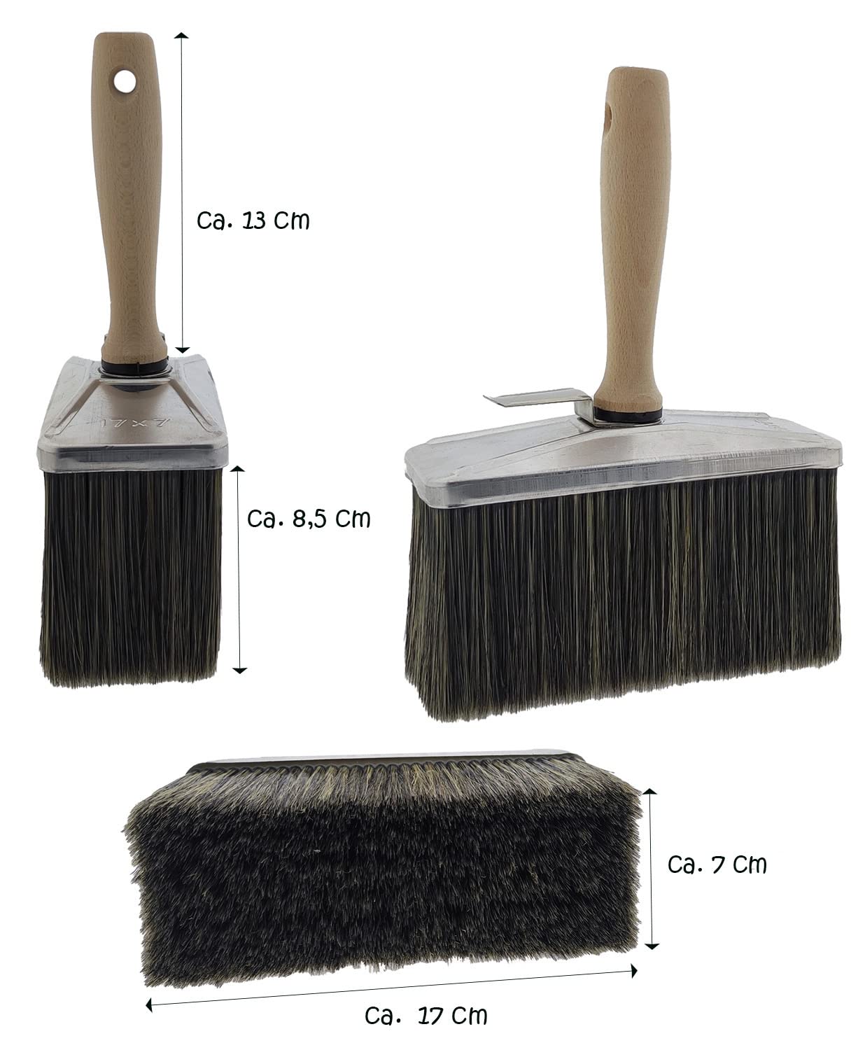 Brosse de plafond pour peintre, Pinceau Peinture 170 x 70 mm