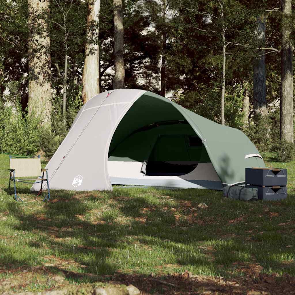 Genérico Tienda de campaña iglú para 4 Personas Impermeable Verde,Deportes,Actividades al Aire Libre,Camping y Senderismo,Tiendas de campaña-94727