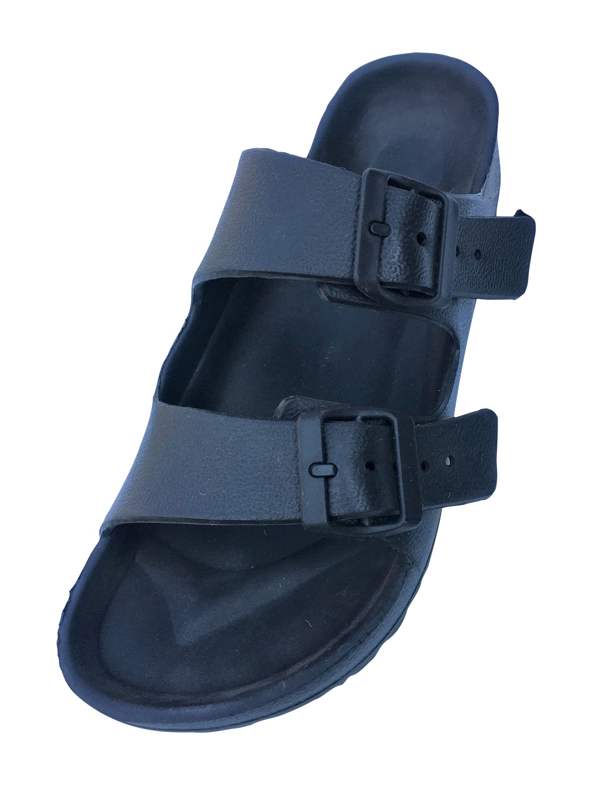 J-SLIPS HAWAIIJ-Slips Kids Sandals - Comfortable Boys and Girls Jesus Jandals for Beach and Summer - Waterproof Hawaiian Slides in 12 Colors, Sandalias (Lava Rock K 3/4)