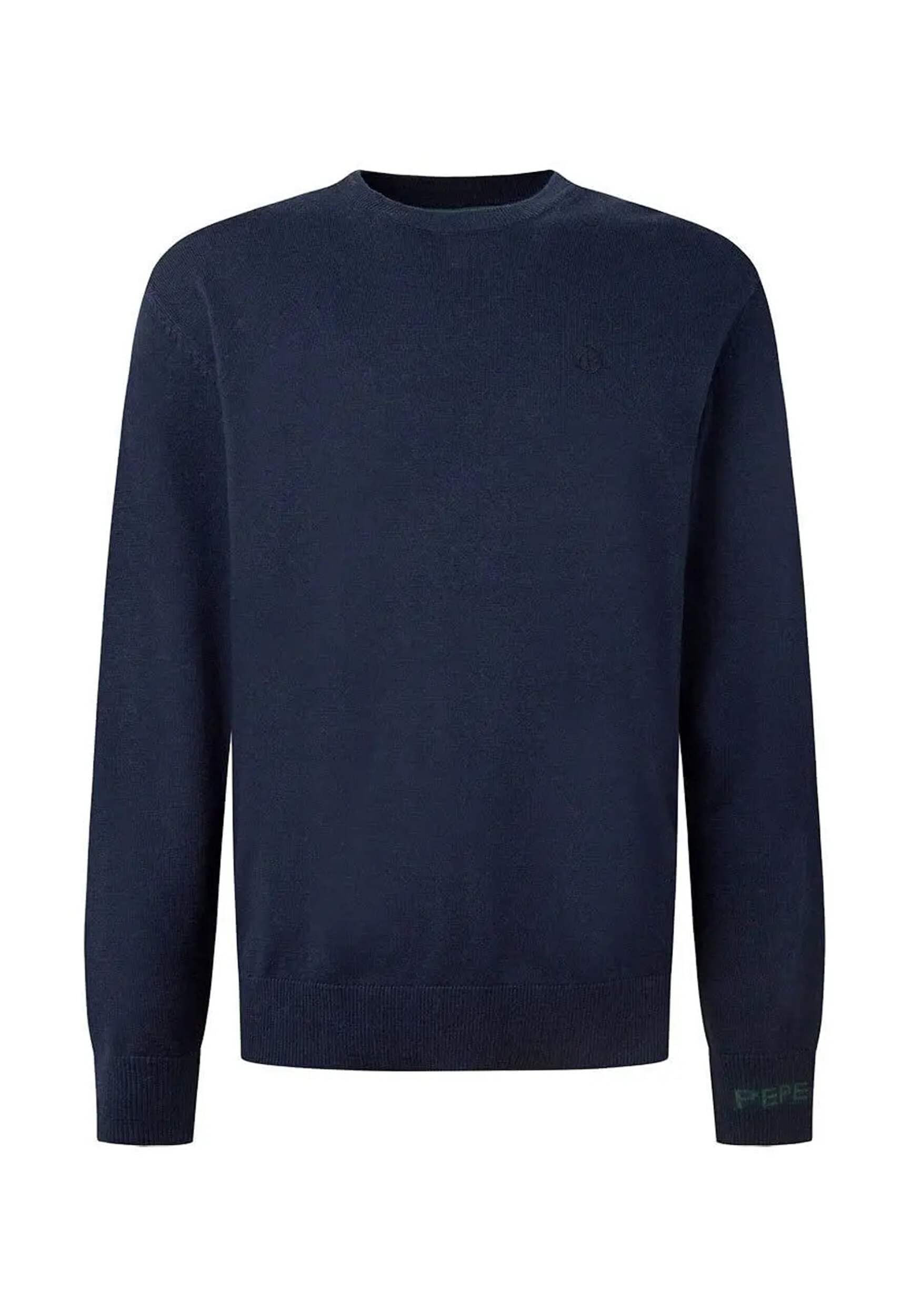 Pepe Jeans Men's Andre Crew Neck Knitwear, Blue (Dulwich Blue), M