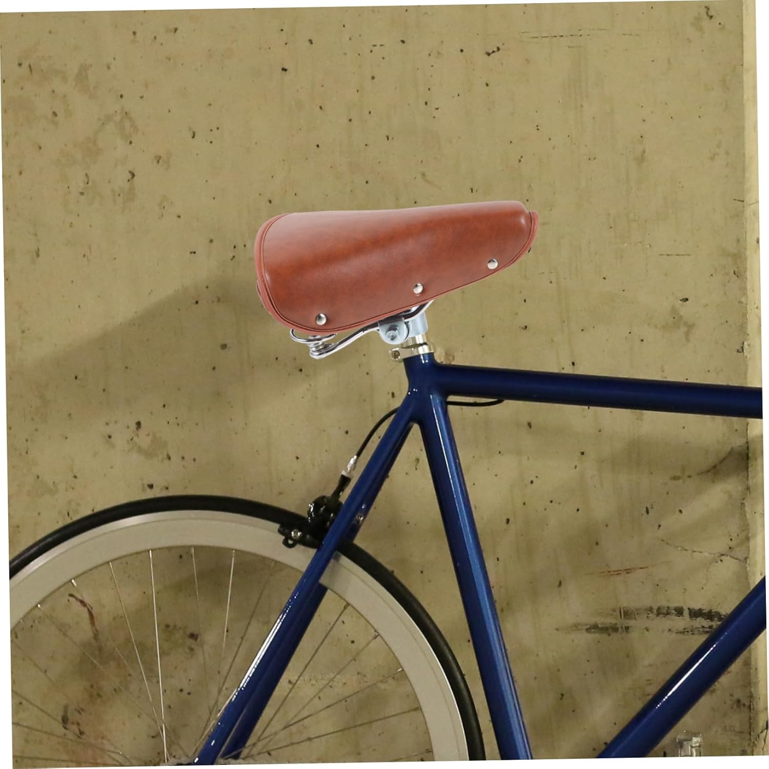 Mipcase Vintage Bike Seat Cushion Comfortable Bicycle Saddle for Commuting Thickened Soft Design for Men Women Compatible Mountain and Road Bikes