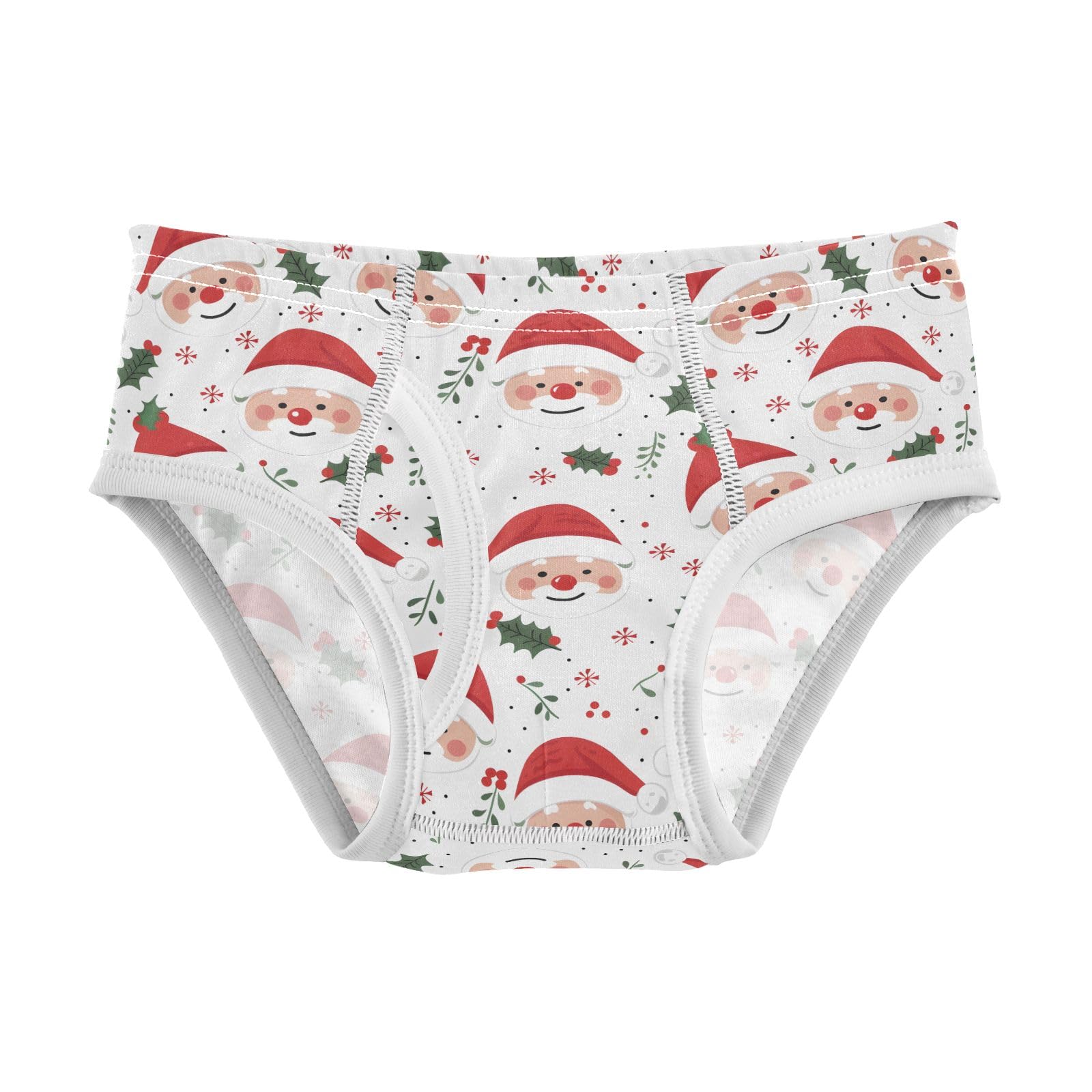 Baby Toddler Boys Underwear Kids Exclusive Boxer Briefs Comfort 2T Santa Claus Red Fruit